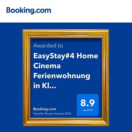 Easystay#4 Cinema In Kliniknaehe Mit Balkon, Boxspringbett & Netflix Apartment *